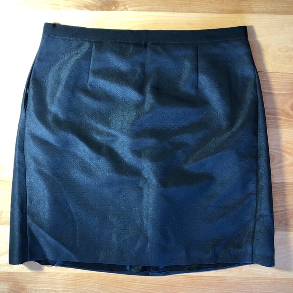 Marella black jacquard skirt - Picture 2 of 5